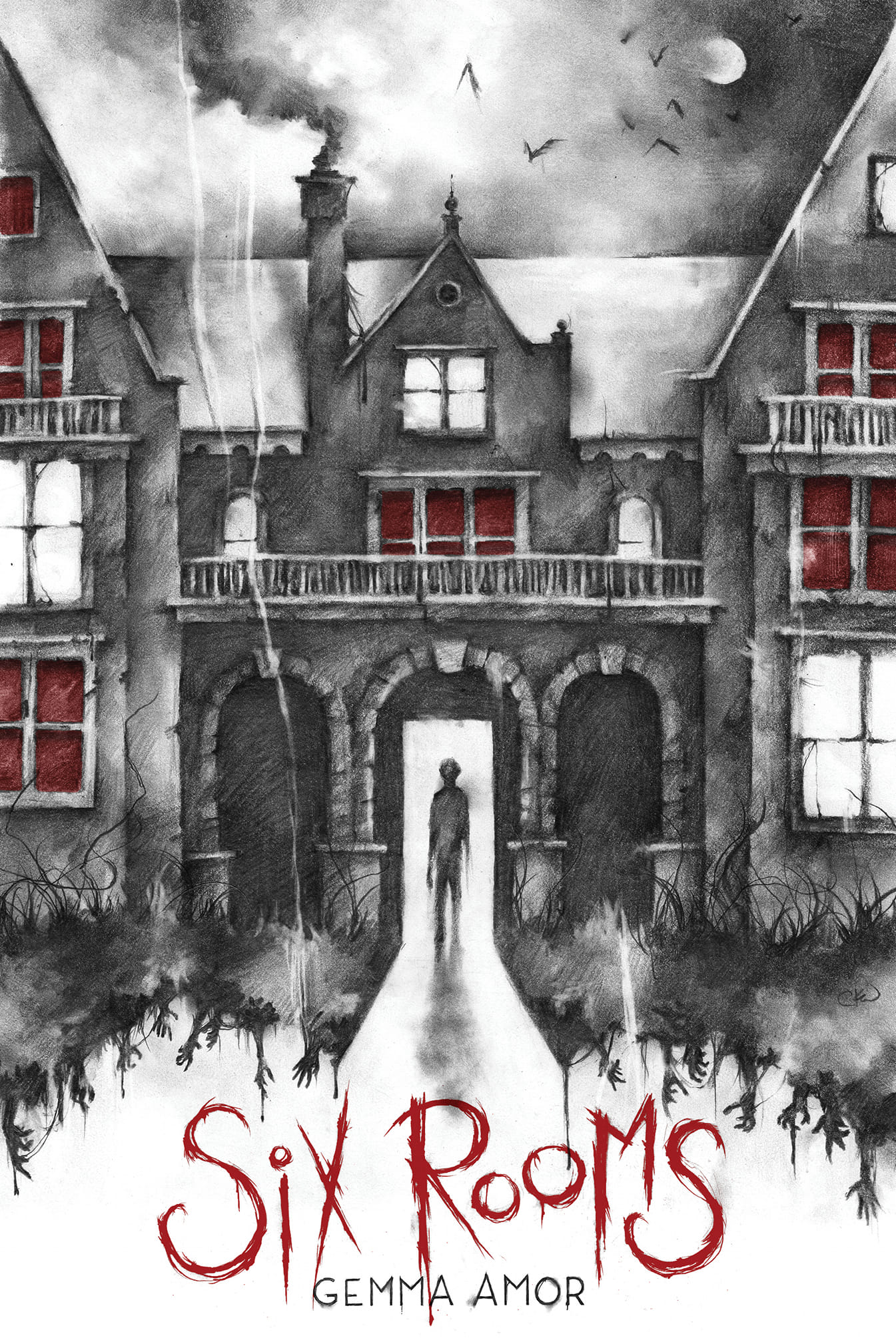 Cover of Six Rooms by Gemma Amor, art by Chad Wherle
